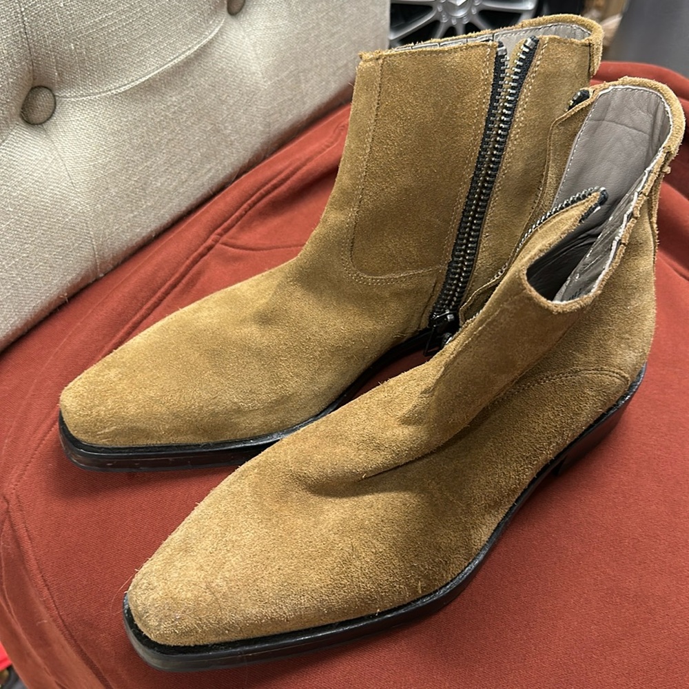 All Saints booker suede boots